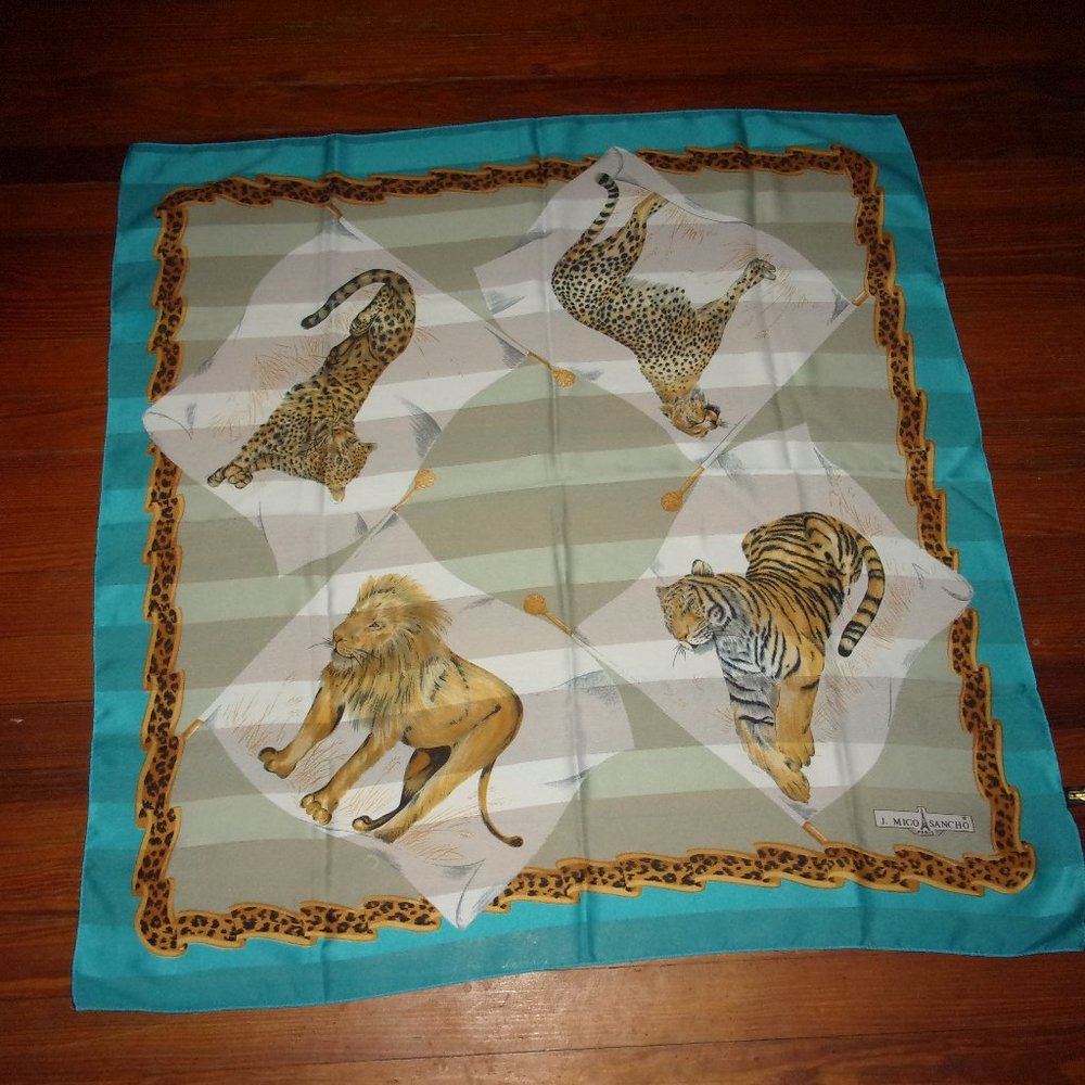 J. Mico Sancho Paris Lions & Tigers Scarf